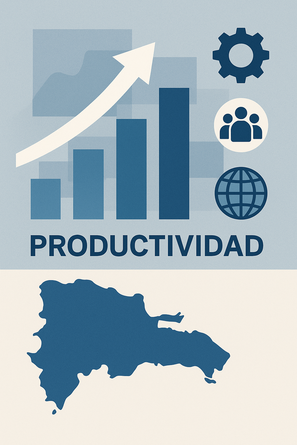 Meta RD 2036 — Palancas: productividad, IED, adopción tecnológica